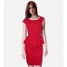 Peplum Party Cocktail Dress