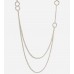 Charlene Double Strand Circle Necklace