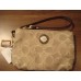 Poppy Signature Metallic Purse/Wallet Wristlet