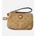 Poppy Signature Metallic Wrislet Purse