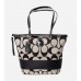 Brown Stripe Tote