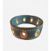 Leather Grommet Bracelet Cuff
