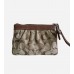 Signature Pleated Wristlet