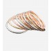 Gold Metal Multi Color Party Ring
