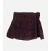 Black Combo Mini Skirt