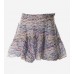 Blue A-line Skirt