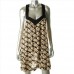 Yellow & Black Dress Cover-Up Swimwear