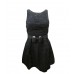 Black Frenchmen Bay Eyelet Dress