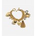 Gold Plated Charm Bracelet