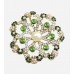 green crystal gold flower brooch pin-01.jpg
