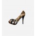 Python Snake Skin Heels Shoe