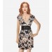 HYPE Black_Taupe_Gray Polka Dot Top_Skirt