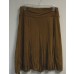 Brown Panel Skirt