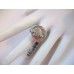 "It's Time" Crystal Silver Dove Ring