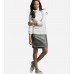 Grey Silk Skirt