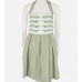 New Duen Ivory Halter Dress