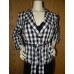 Petite Checkered Blazer