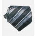 black sobe stripe silk men's tie-03.jpg