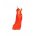 ORANGE PAPAYA FORMAL LONG DRESS