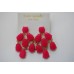 Pink Stone Chandelier Earring