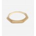 Triple Threat Think Faceted Bangle