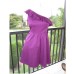 One Shoulder Goddess Cocktail Dress