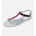 Gramercy Patent Flat T Strap Sandal