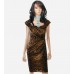 Leopard Print Cocktail Dress
