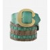 Dual Color Ladder Weave Belt