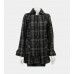 Plaid Wool Pants Coat