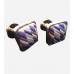 blue square silver tone cufflink-01.jpg
