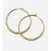 Crystal Detail Hoop Earring