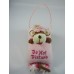 Monkey Plush Do Not Disturb Door Knob Hanger