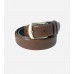 Brown Casual Leather  Belt