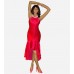 Super Sexy Neck Beads Evening Gown