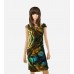 Brown Versatile Dress Silk