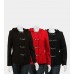 Wool Toggle Front Hooded Jacket
