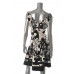 Black and Beige Versatile Dress