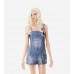 Blue Faded Shortalls