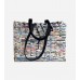 Paper In the News Brazil Handbag