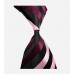 black stripes jacquard woven men's tie-01.jpg