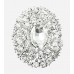 Oval Silver Tone Brooch Pin-01.jpg
