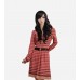 Wool Blend Sleeved Dress