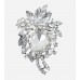 Clear Crystal Teardrop Flower Brooch-01.jpg
