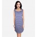 Striped Jersey Top Mini Dress