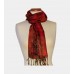 Silk Copper Chocolate India Scarf