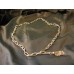 Silvertone Adjustable Chain Belt with Tassel