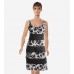 Black Versatile Dress Stretch Ruched
