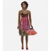 SUE-WONG-Leopard-Print-Pink-Cocktail-Dress