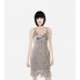 Silver Cocktail Dress